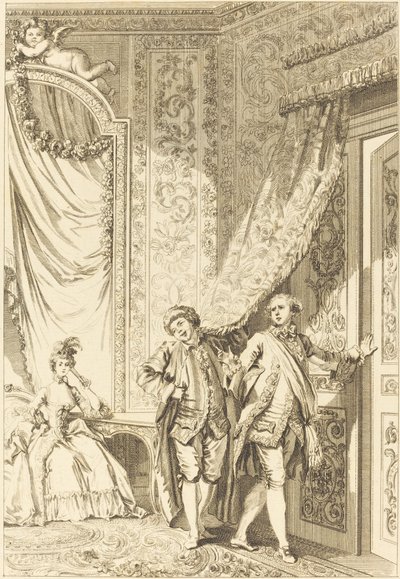 Le magnifique door Jean Baptiste Tilliard after Jean Honoré Fragonard