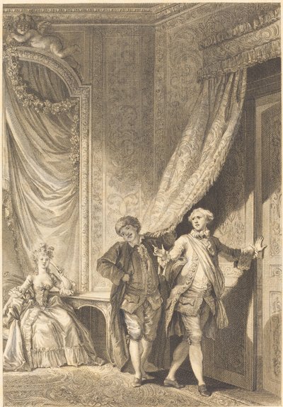 De prachtige door Jean Baptiste Tilliard after Jean Honoré Fragonard