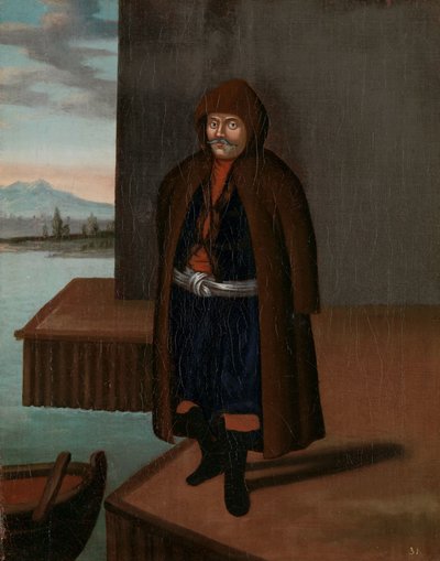 Man van het eiland Patmos door Jean Baptiste Vanmour (workshop of)