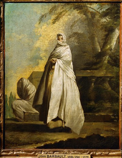 Femmes drapees de blanc - vrouwen in het wit ... door Jean Barbault