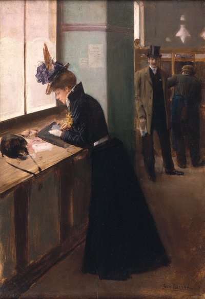 Onbekend beeld door Jean Beraud