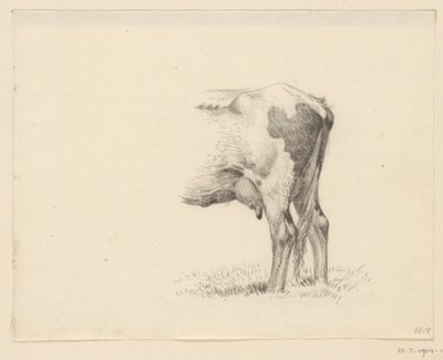 Achterpoten van een koe door Jean Bernard