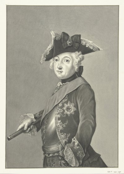 Portret van Friedrich Wilhelm III door Jean Bernard