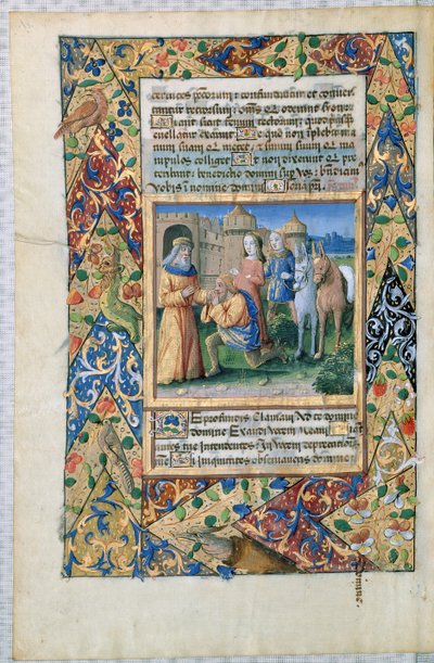 Ms Lat. Q.v.I.126 Scène uit de 