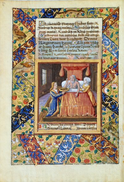 Isaak zegent Jakob, uit 