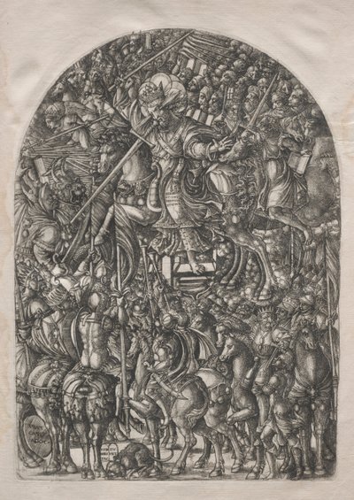 De Apocalyps: Christus op een Wit Paard, 1546-1556 door Jean Duvet