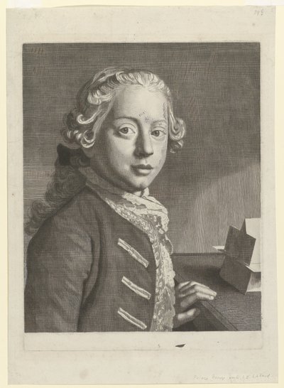 Portret van Hendrik Frederik, hertog van Cumberland door Jean Etienne Liotard (attributed to)