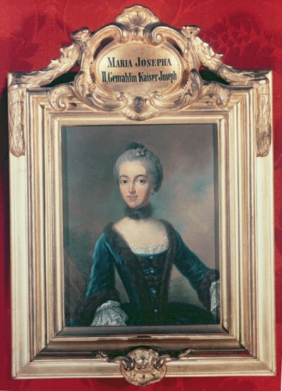 Maria Josepha van Beieren, tweede vrouw van Jozef II, Heilige Roomse Keizer door Jean Étienne Liotard