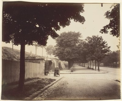 Porte de Gentilly, Bd Kellermann door Jean Eugène Auguste Atget