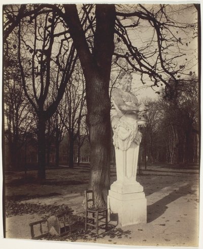 Versailles, Park hoek door Jean Eugène Auguste Atget