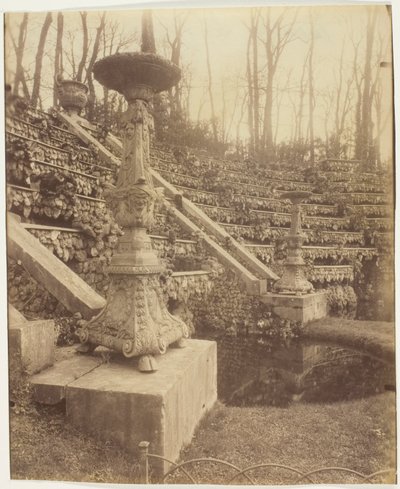 Versailles, Het park door Jean Eugène Auguste Atget