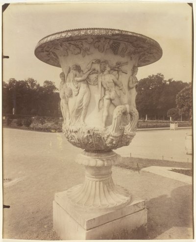 Versailles, Vaas door Jean Eugène Auguste Atget
