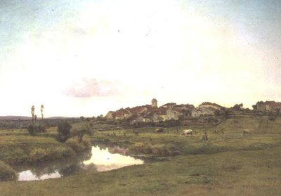 De Saone bij Lironcourt, Vogezen door Jean F. Monchablon