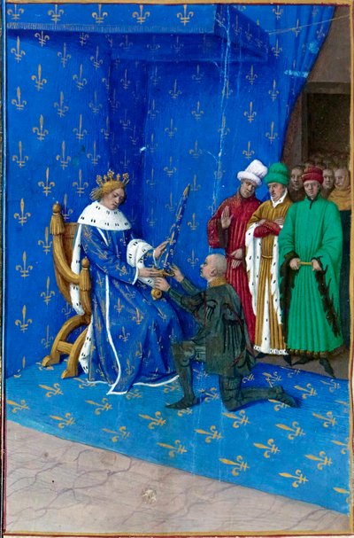Karel5 Guesclin Fouquet door Jean Fouquet