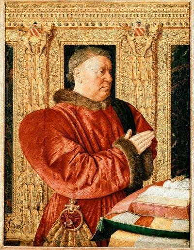 Portret van de Franse minister van Justitie Guillaume Jouvenel des Ursins door Jean Fouquet