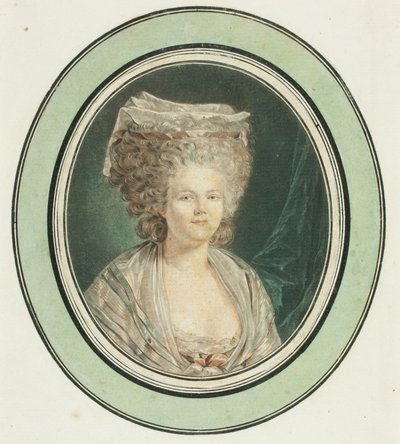 Juffrouw Bertin door Jean Francois Janinet