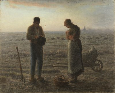 Angelus door Jean Francois Millet