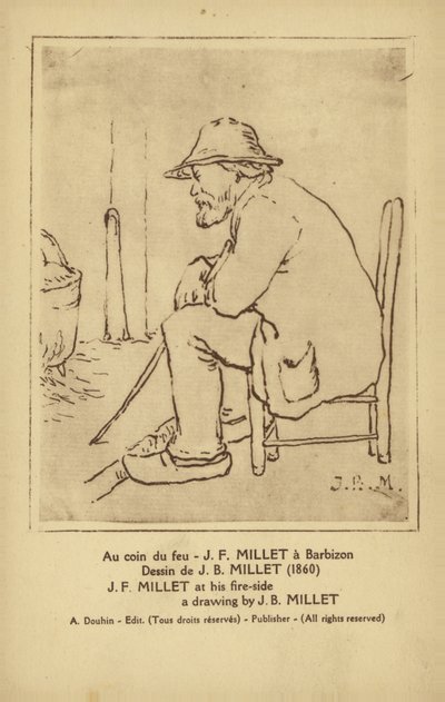 Jean-Francois Millet, Franse schilder door Jean Francois Millet