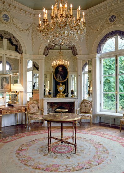 Achthoekige salon van de Comtesse de Provence door Jean Francois Therese Chalgrin