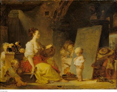 Fragonard - Zeg alstublieft, ca. 1780 door Jean Honore Fragonard