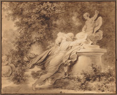Oproep tot Liefde, ca. 1781 door Jean Honore Fragonard