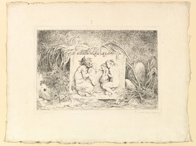 De familie van de satyr, 1763 door Jean Honore Fragonard
