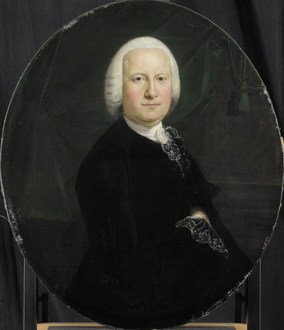 Portrait of Adriaan du Bois door Jean Humbert