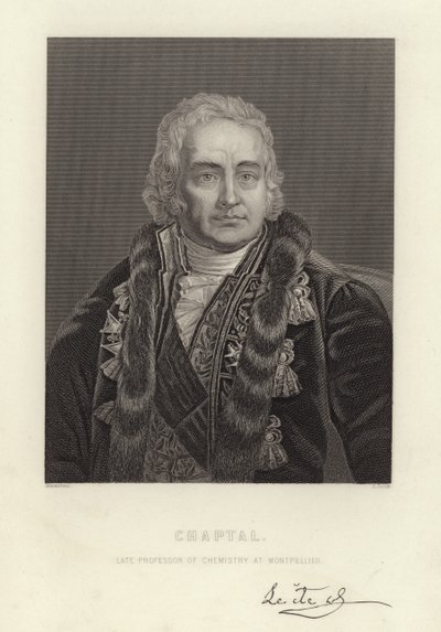 Jean-Antoine Chaptal door Jean Jacques Francois Monanteuil