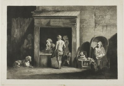 De openbare schrijver door Jean Jacques de Boissieu