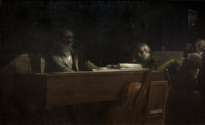 Beethoven, Sonate van de maanlicht door Jean Joseph Benjamin Constant