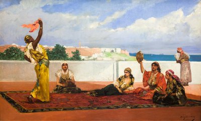 De Scharendans, ca. 1880 (Olieverf op doek) door Jean Joseph Benjamin Constant