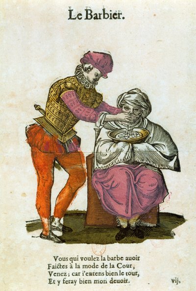 De Kapper door Jean Leclerc