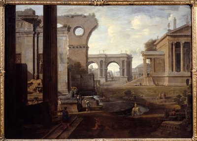 Oude ruïnes door Jean Lemaire