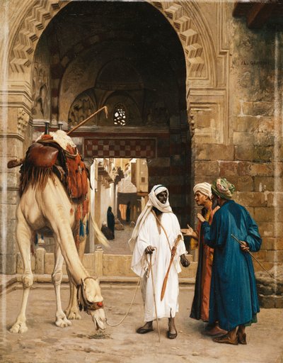 Een geschil onder Arabieren door Jean Leon Gerome