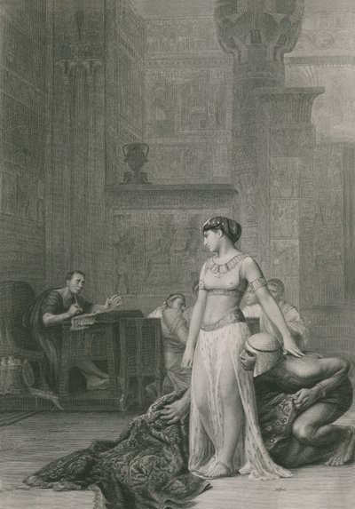 Cleopatra en Caesar door Jean Leon Gerome