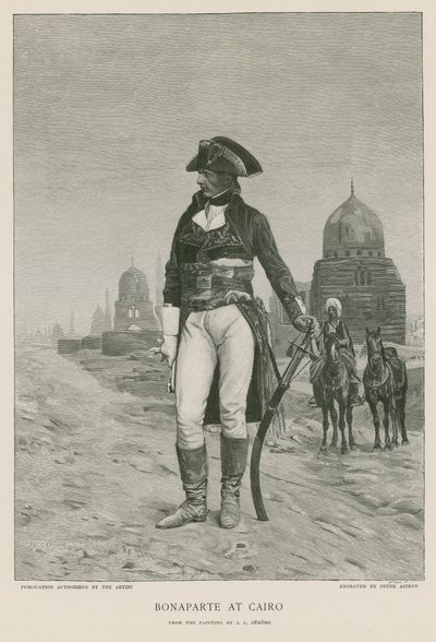 Napoleon in Caïro door Jean Leon Gerome