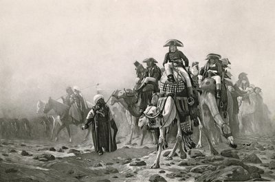 Generaal Bonaparte in Egypte, uit Een Verzameling Werken van Jean-Leon Gerome in 100 Fotogravures, 1881 door Jean Leon after Gerome