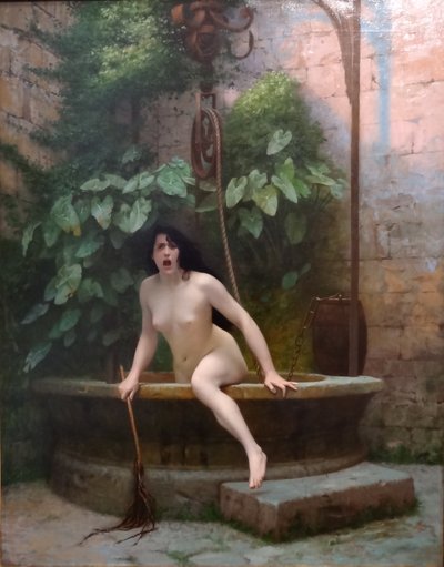 Waarheid uit de bron door Jean Leon Gerome