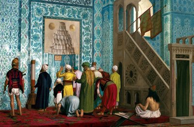 De Blauwe Moskee door Jean Leon Gerome