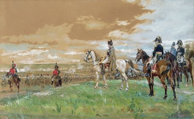 Jena (Napoleon te Paard) 1880 door Jean Louis Ernest Meissonier