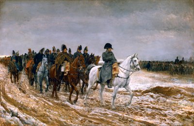Le Campagne de France 1814 door Jean Louis Ernest Meissonier