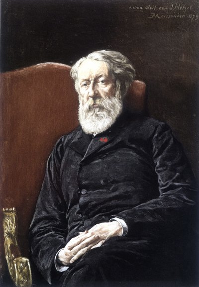 Portret van Hetzel door Meissonnier in 1879, 