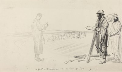 Aan het Front van Champagne - De Laatste Gebeden door Jean Louis Forain