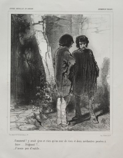 Chemin de Toulon door Jean Louis Forain