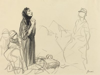 Tijdens de Wapenstilstand door Jean Louis Forain