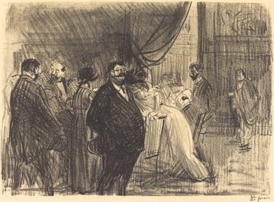 Gokkamer door Jean Louis Forain