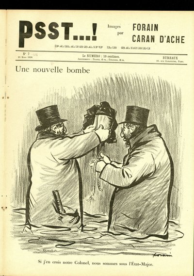 Illustratie door Jean-Louis Forain (1852-1931) in Psst...! door Jean Louis Forain