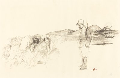 In Griekenland door Jean Louis Forain