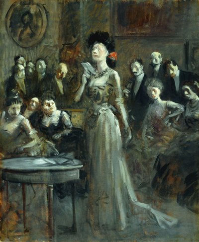 De brief door Jean Louis Forain