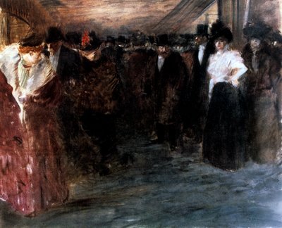 Music-Hall, 1895-1896 door Jean Louis Forain